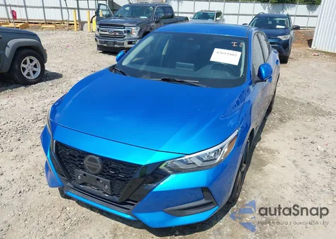 2020 Nissan Sentra Sv Xtronic Cvt z USA, uszkodzony, nr VIN 3N1AB8CV1LY214528